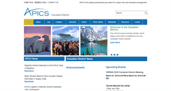 Desktop Screenshot of apicscanada.org